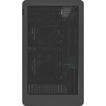  Корпус Formula Crystal U1M Cosmic черный без БП mATX 1xUSB3.0 audio bott PSU 