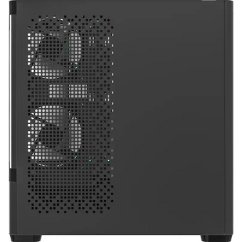  Корпус Formula Crystal U1M Cosmic черный без БП mATX 1xUSB3.0 audio bott PSU 