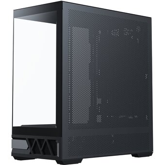  Корпус XASTRA Q700 7ARGB-FS-C10-UC Black (Q700-7FS12A-C10-UC) ATX/Aquarium/Screewless/7x120mm ARGB PWM Daisy Chain FS fans/Argb+PWM HUB 10port/Type C 