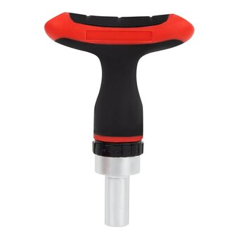  Набор бит и торцевых головок с трещоткой Грандмастер 671327 1/4", 27 предметов, пластиковый бокс 