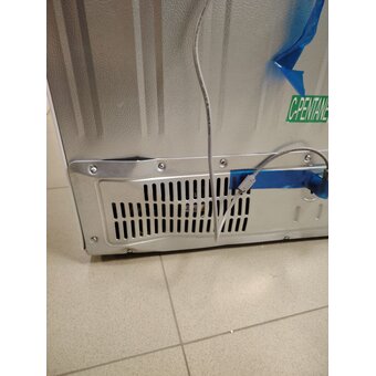  УЦ Холодильник MAUNFELD MFF191NFPW (плохая упаковка, смещение дверей, мал. царапина сбоку, замятие сзади внизу) 