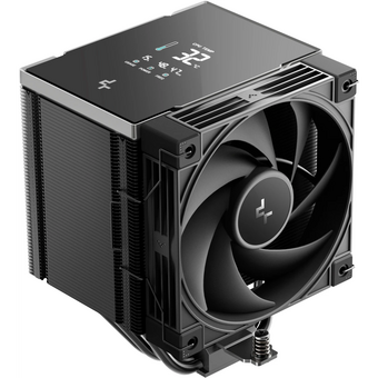 Кулер DEEPCOOL AK500 G2 Digital NYX LGA1851/1700/1200/115X/AM5/AM4 (TDP 240W, PWM, Fan 120mm, 5 тепл. трубок, Copper Base, черный) RET 
