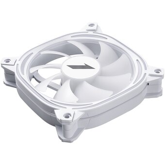  Вентилятор 1STPLAYER FB7 White (FB7-WH) / 120mm ARGB 3pin 5V PWM 4pin 12V 600-1800rpm 45.12cfm 47.2dBA / BULK 