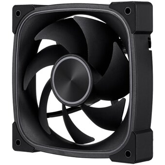  Вентилятор 1STPLAYER FN7 Black (FN7-BK) / 120mm ARGB 3pin 5V PWM 4pin 12V 600-1800rpm 39.4cfm 28.95dBA / Bulk 