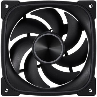  Вентилятор 1STPLAYER FN7 Black (FN7-BK) / 120mm ARGB 3pin 5V PWM 4pin 12V 600-1800rpm 39.4cfm 28.95dBA / Bulk 