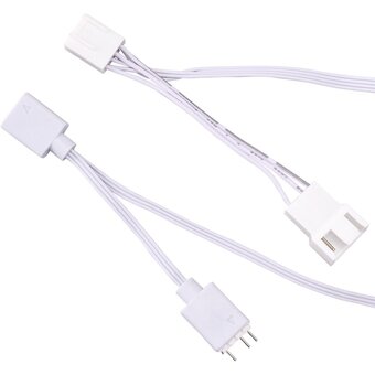  Вентилятор 1STPLAYER FS7 White (FS7-WH) / 120mm ARGB 3pin 5V PWM 4pin 12V 600-800rpm 47.65cfm 32.2dBA / Bulk 