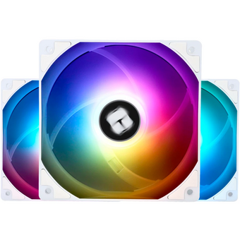  Комплект вентиляторов Thermalright TL-C12CW-S (Pack of 3) (TRTLC12CWS.3P) / ARGB / 120mm PWM 