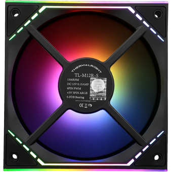 Вентилятор Thermalright TL-M12R-S / Reverse / ARGB / 120mm PWM / TRTLM12RS 