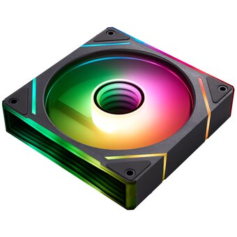  Вентилятор 1STPLAYER FC7R Black (FC7R-BK) / 120mm Reverse ARGB 3pin 5V PWM 4pin 12V 600-1800rpm 47.65cfm 32.2dBA / Bulk 