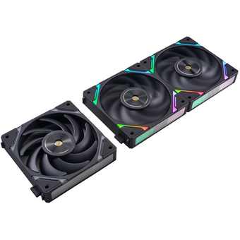  Комплект вентиляторов (3 шт.) 1STPLAYER XF7 Black (XF7-BK-3IN1) / 120mm ARGB 3pin 5V PWM 4pin 12V 600-2000rpm 56.8cfm 33.12dBA 