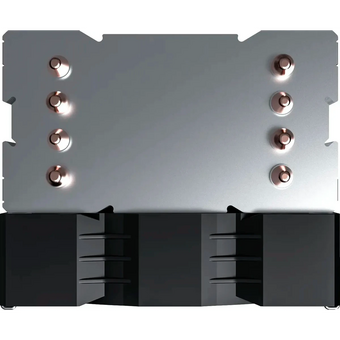  Кулер Digma D-CPC130-PWM1, 4-pin, 90мм, черный, OEM 