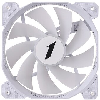  Вентилятор 1STPLAYER F7R White (F7R-WH) / 120mm Reverse ARGB 3pin 5V PWM 4pin 12V 600-1800rpm 56.34cfm 36.99dBA / Bulk 