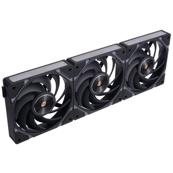  Комплект вентиляторов (3 шт.) 1STPLAYER XF7 Black (XF7-BK-3IN1) / 120mm ARGB 3pin 5V PWM 4pin 12V 600-2000rpm 56.8cfm 33.12dBA 