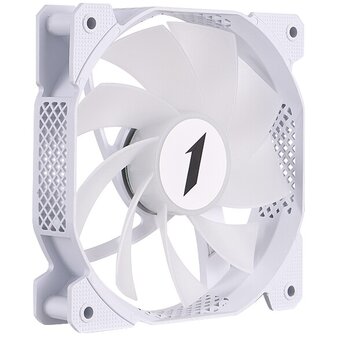  Вентилятор 1STPLAYER F7R White (F7R-WH) / 120mm Reverse ARGB 3pin 5V PWM 4pin 12V 600-1800rpm 56.34cfm 36.99dBA / Bulk 