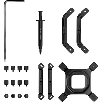  Кулер DEEPCOOL AK500 G2 Digital NYX LGA1851/1700/1200/115X/AM5/AM4 (TDP 240W, PWM, Fan 120mm, 5 тепл. трубок, Copper Base, черный) RET 