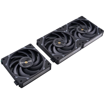  Комплект вентиляторов (3 шт.) 1STPLAYER XF7 Black (XF7-BK-3IN1) / 120mm ARGB 3pin 5V PWM 4pin 12V 600-2000rpm 56.8cfm 33.12dBA 