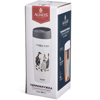  Термокружка Agness 709-122 Особенная 