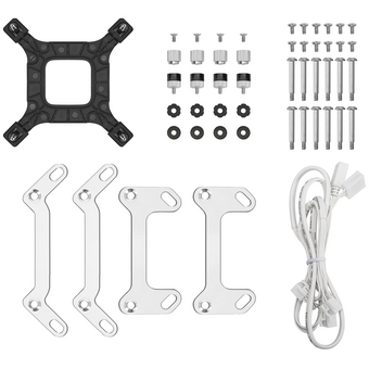  СВО DEEPCOOL LQ360 Ultra WH ARGB LGA20XX/1700/1200/115X/AM5/AM4 (TDP 300W, ARGB Lighting, Anti-Leak edition, PWM PUMP) 