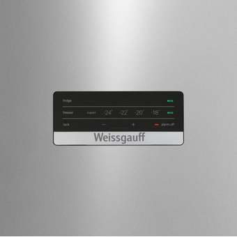 Холодильник Weissgauff WRK 2010 D Inverter NoFrost Inox 