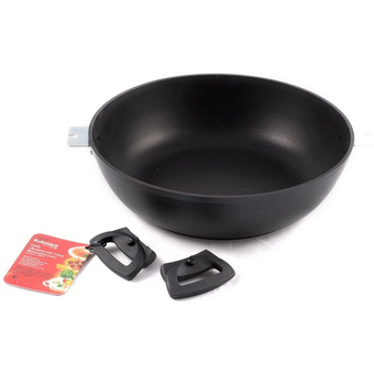  Сковорода Kukmara Традиция с307а 30см, съемная ручка 