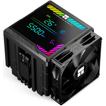  Кулер Thermalright Peerless Assassin 140 Digital Black (PA140-DG-BL) (4-pin PWM, 165mm, Ni/Cu, 6x6mm, 1x120mm + 1x140mm, 82.CF) 