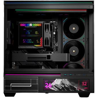  Кулер Thermalright Peerless Assassin 140 Digital Black (PA140-DG-BL) (4-pin PWM, 165mm, Ni/Cu, 6x6mm, 1x120mm + 1x140mm, 82.CF) 