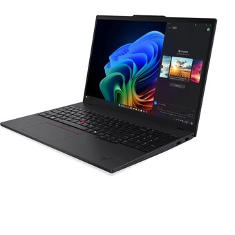  Ноутбук Lenovo ThinkPad T16 (21QN0049FW) 16" WUXGA IPS 300N/Ryzen AI 5 PRO 340/16Gb/512Gb SSD/UMA/DOS/Black 