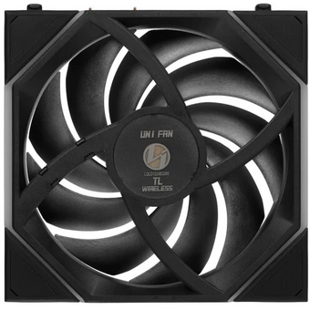  Комплект вентиляторов (3шт.) Lian Li Uni Fan TL Wireless 120 Reverse Blade (G99.12RTL1W3B.R0) / 12RTL1W3B Black / 120x124x28мм (PWM, ARGB, 2300 об/м) 