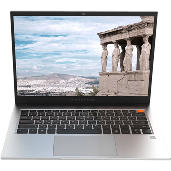  Ноутбук Maibenben B114C-R576UMF1SPSRE2 14"(1920x1200 IPS (60Hz)/AMD Ryzen 5 7640HS(4.3Ghz)/16384Mb/512PCISSDGb/Int:AMD Radeon 760M/Cam/BT 