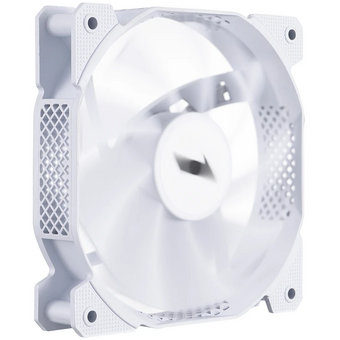  Вентилятор 1STPLAYER F White (F-WH-3P) / 120mm 3pin 12V 1100rpm 35.00cfm 23.00dBA / Bulk 