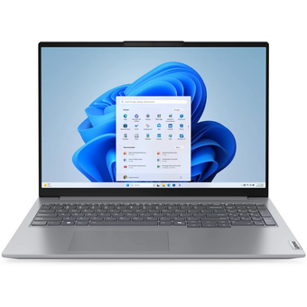  Ноутбук Lenovo Thinkbook 16 G7 (21MW009QSA) ARP Ryzen 7 7735HS 16Gb SSD512Gb AMD Radeon 680M 16" IPS WUXGA (1920x1200) без ОС grey WiFi BT Cam 