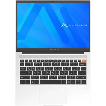  Ноутбук Maibenben B114C-R576UMF1SPSRE2 14"(1920x1200 IPS (60Hz)/AMD Ryzen 5 7640HS(4.3Ghz)/16384Mb/512PCISSDGb/Int:AMD Radeon 760M/Cam/BT 