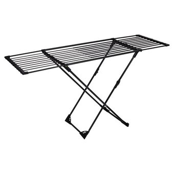  Сушилка для белья Laima Home 700469 Duo Sliding Black раскладная 3 зоны сушки, 20 метров 