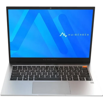  Ноутбук Maibenben B114C-R576UMF1SPSRE2 14"(1920x1200 IPS (60Hz)/AMD Ryzen 5 7640HS(4.3Ghz)/16384Mb/512PCISSDGb/Int:AMD Radeon 760M/Cam/BT 