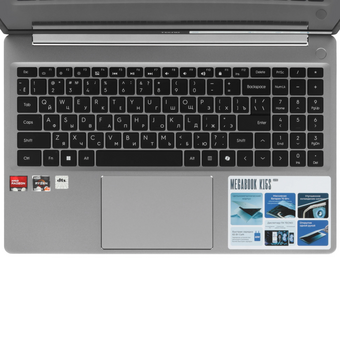 Ноутбук TECNO MegaBook K15SDA (71003300503) AMD Ryzen 7 5825U/16Gb/SSD512Gb/15.6"/IPS/FHD/1920x1080/60Hz/Win11/Grey/1.7kg 