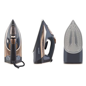  Утюг ENDEVER Delta-233 черный/золотой 