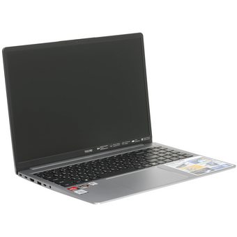  Ноутбук TECNO MegaBook K16SDA (71003300468) AMD Ryzen 7 5825U/16Gb/SSD1Tb/16"/IPS/WUXGA/1920x1200/60Hz/Win11/Grey/1.75kg 