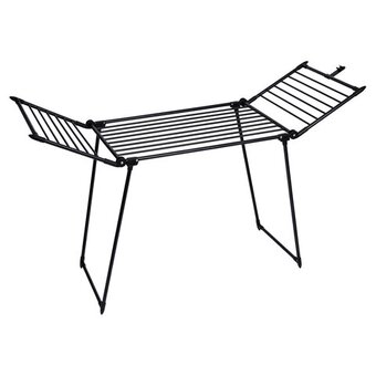  Сушилка для белья Laima Home 700470 Trio Black раскладная 3 зоны сушки, 19 метров 