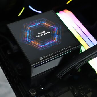  СВО Thermalright Hyper Vision 360 ARGB Black / 3x120mm ARGB PWM Fans 