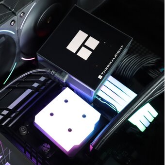  СВО Thermalright Hyper Vision 360 ARGB Black / 3x120mm ARGB PWM Fans 