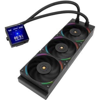  СВО Thermalright Hyper Vision 360 ARGB Black / 3x120mm ARGB PWM Fans 