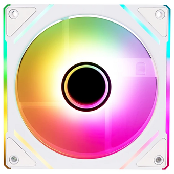  Вентилятор 1STPLAYER FC7R White (FC7R-WH) / 120mm Reverse ARGB 3pin 5V PWM 4pin 12V 600-1800rpm 47.65cfm 32.2dBA / Bulk 