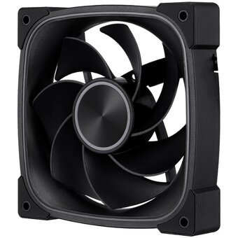  Вентилятор 1STPLAYER FN7R Black (FN7R-BK) / 120mm ARGB 3pin 5V PWM 4pin 12V 600-1800rpm 38.39cfm 31.28dBA / Bulk 