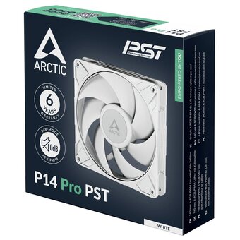  Вентилятор ARCTIC P14 Pro PST (White) - (ACFAN00317A) retail 