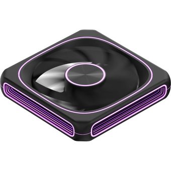  Вентилятор Formula Air Fusion 1 BK, ARGB 120х120x28 черный 4-pin 36.93дБ Ret 