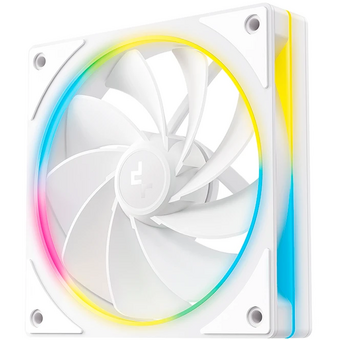  Вентилятор DEEPCOOL FL12R SE WH 3 IN 1 120x120x25мм Reverse (PWM, ARGB, белый, 400-1500об/мин) Color Box 