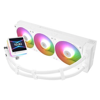  СВО Thermalright Grand Vision 360 ARGB White / 3x120mm ARGB PWM Fans / TRGV360AW 