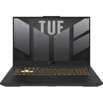  Ноутбук ASUS TUF Gaming F17 FX707VUR-HX225 (90NR0CS5-M00E30_32Win11P) Intel Core 5 210H 2200MHz/1920x1080/32GB/512GB SSD/NVIDIA GeForce RTX 4050 6GB 