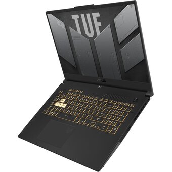  Ноутбук ASUS TUF Gaming F17 FX707VUR-HX225 (90NR0CS5-M00E30_32Win11P) Intel Core 5 210H 2200MHz/1920x1080/32GB/512GB SSD/NVIDIA GeForce RTX 4050 6GB 