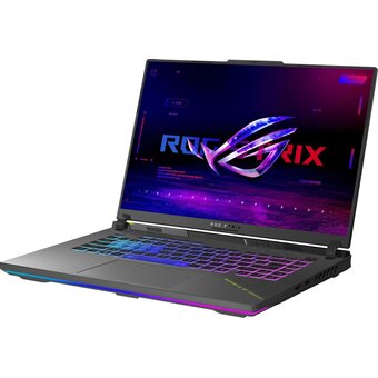  Ноутбук ASUS ROG Strix G16 G614FR-S5215 (90NR0NK7-M00B70) 16"(2560x1600 (матовый, 240Hz) IPS)/AMD Ryzen 9 9955HX(2.5Ghz)/32768Mb/1024PCISSDGb/noDVD 